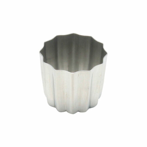 Tiger Crown bakeware Stainless Steel Cannele Mold (54 x 49 mm) 10pc/set Made in Japan